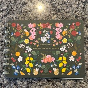 The Farm Fresh Weekly Meal Planner - Floral Fruit Design (Green)